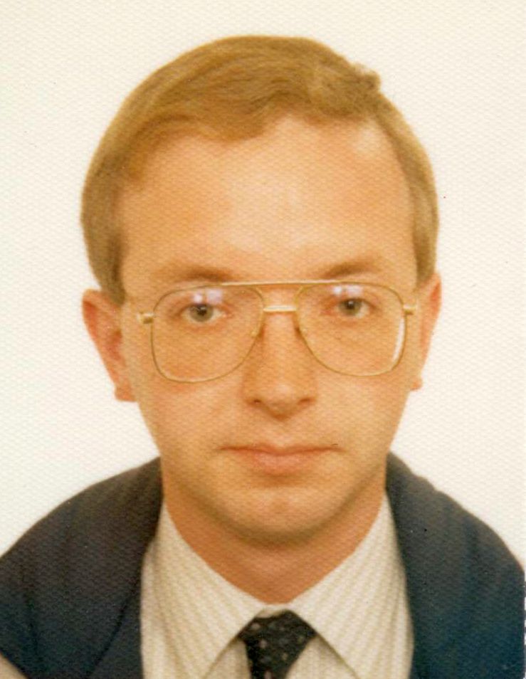 Richard Taulbut, June 1989 RJ Taulbut
